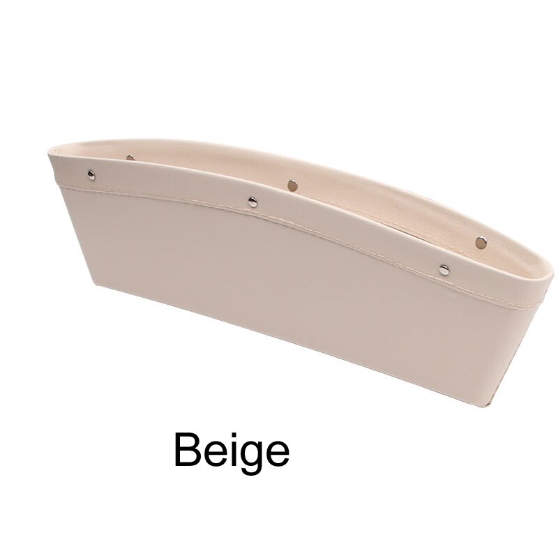 Smart 451 453 Fortwo Forfour Car Front Dashboard Storage Box PU Leather storage box container: Beige