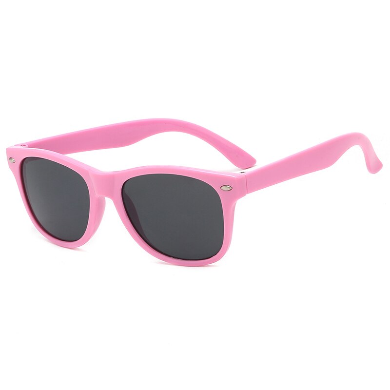 Metal Black plastic Kids Sunglasses Brand little girl/boy Baby Child Glasses goggles Small face Suit For 2~6 age: pink
