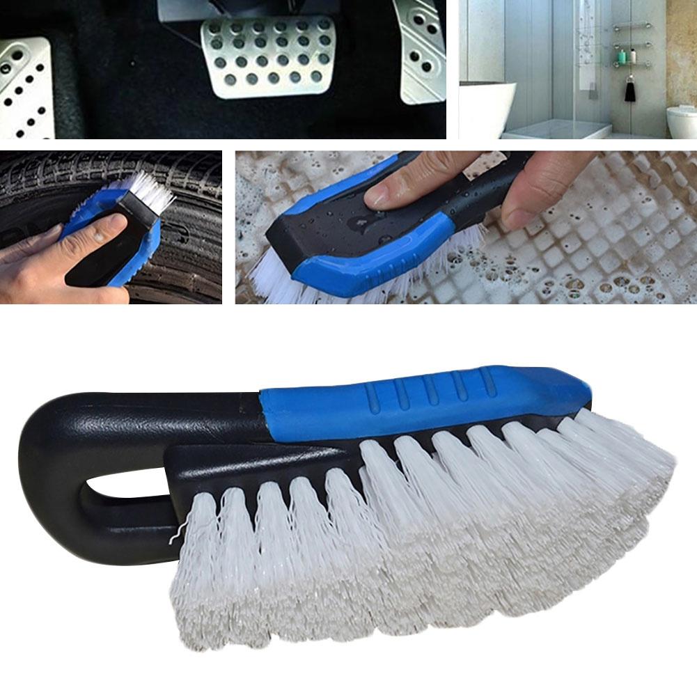 Car cleaning brush Upholstery Cleaner Car Truck Vehicle Wheel Tire Washing brush Pedal Foot Mat Cleaning Brush Tool car brush