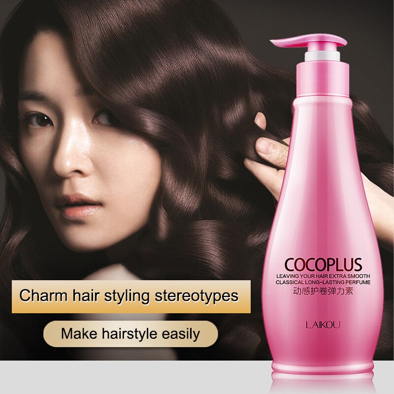 Hair Elastin Retaining Curls Stereotypes Hair Styling Elastin Element Fragrance SPA RP