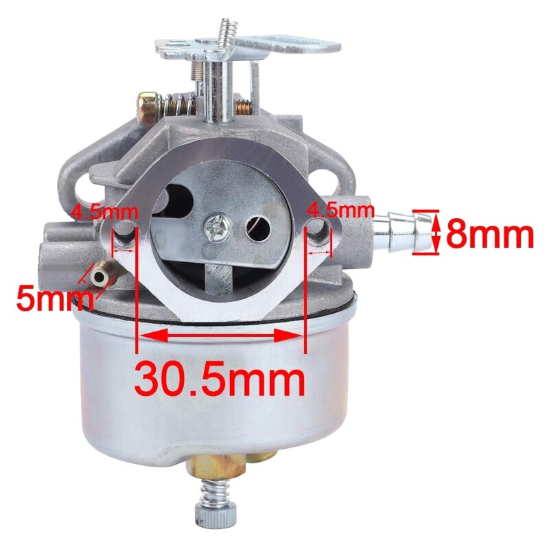 632334 632334A Carburetor for Tecumseh HMSK80 HM100 HM70 HM80 HMSK90 7hp 8hp 9hp Snow Blower Snowthrower King Engine