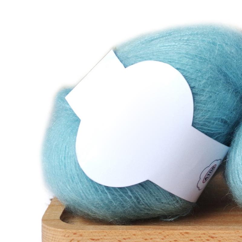E8BD Mohair Yarn Soft Cashmere Tricoting Wool Yarn Fabrication transformation Artisanat