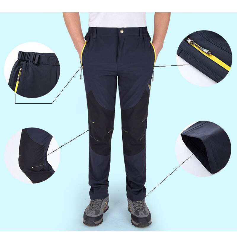 Trvlwego inverno men caminhadas calças ao ar livre casca macia outing calças à prova de vento à prova dwindproof água para acampamento esqui escalada manter quente da ue