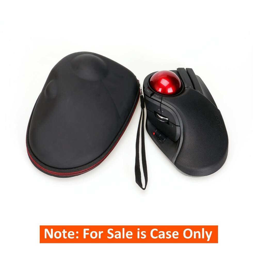 LTGEM EVA Hard Case for ELECOM M-HT1DRBK Wireless Trackball Mouse - Travel Protective Carrying Storage Bag