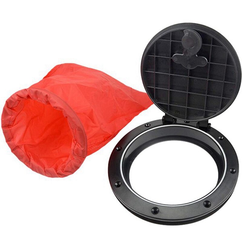 Marine Cover Pull Out Deck Plate Hole Deck Plate Kit Hatch with Kayak Boat Fishing Rigging Boat Kayak Accessories