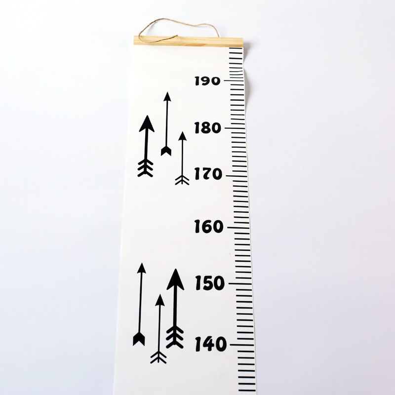20*200cm nordiska ins stil barn dekorativa tillväxtdiagram höjdmått linjaldiagram för dekoration hantverk hem konst prydnad