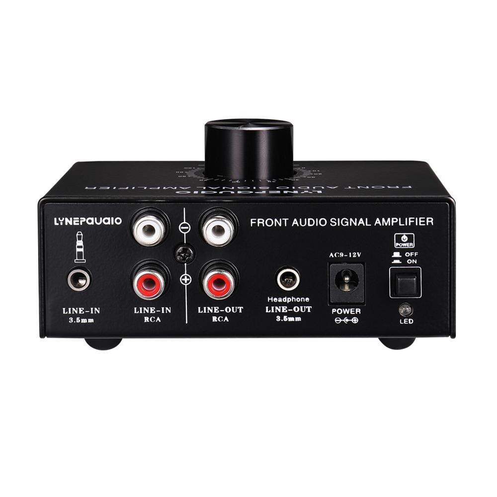 Headphone Speaker Amplifier, Booster, Front Stereo Signal Amplifier, with Volume Control Suitable for Signal Amplifier