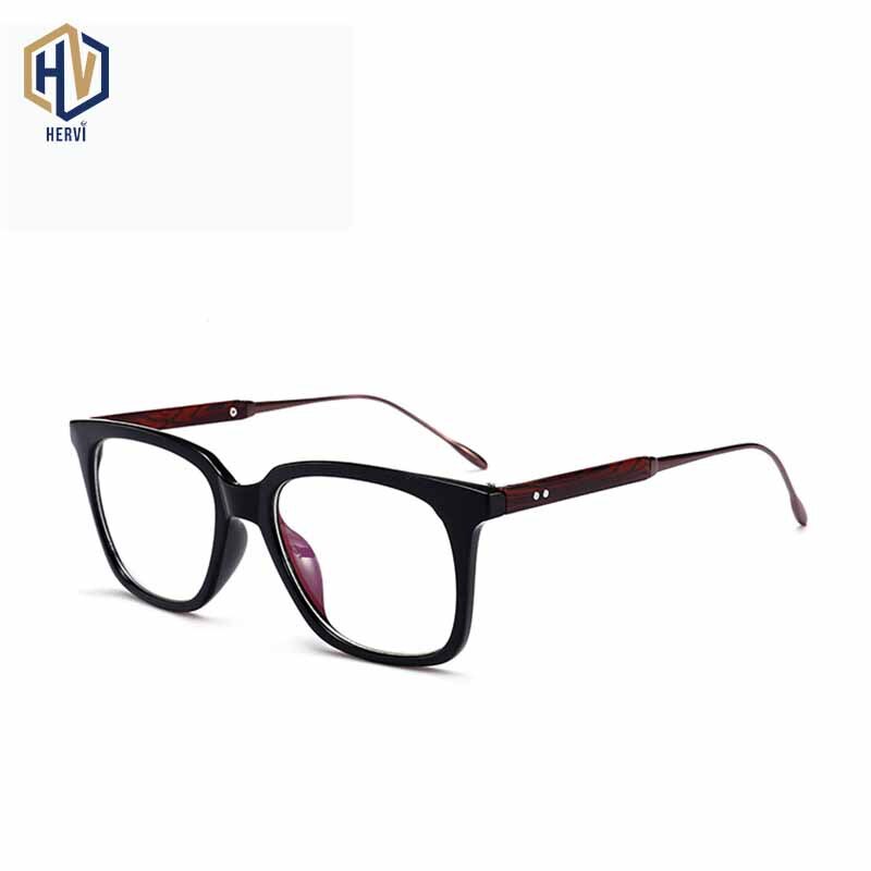 Gafas graduadas con montura cuadrada para hombre y mujer, anteojos con montura cuadrada, Retro, de leopardo, grandes, óptica