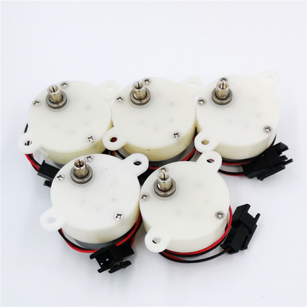 5PCS/LOT 300 miniature geared motor 3-6V gear motor 10-20 rpm Mute High torque Geared motor