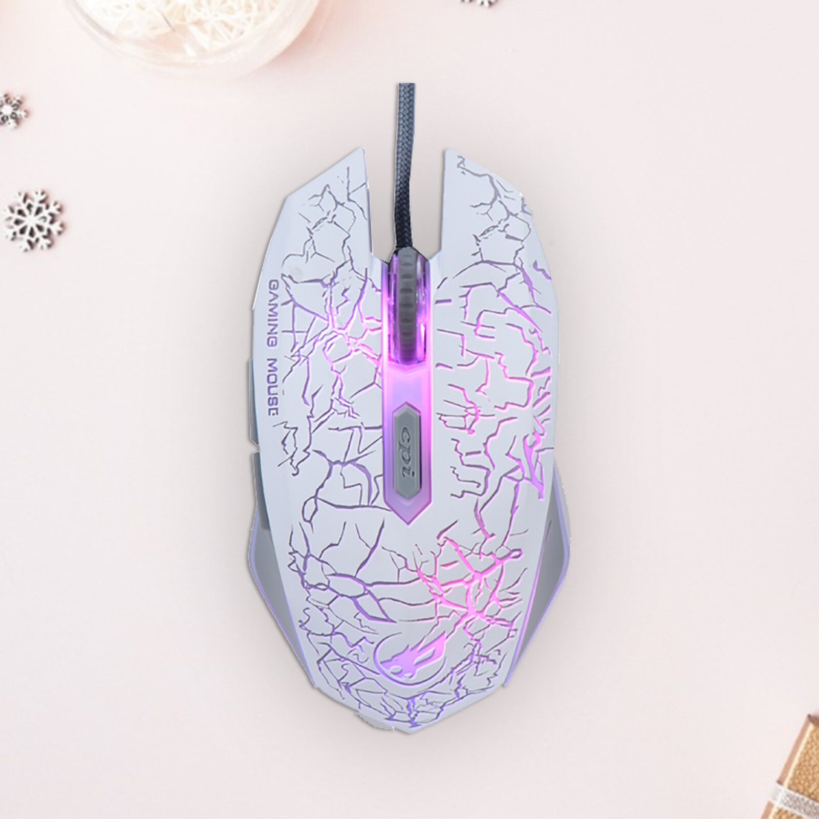 Wired Mouse LED Light Optical Portable Mouse USB Plug And Play Mouse Ergonomic Gaming Mice For Computer