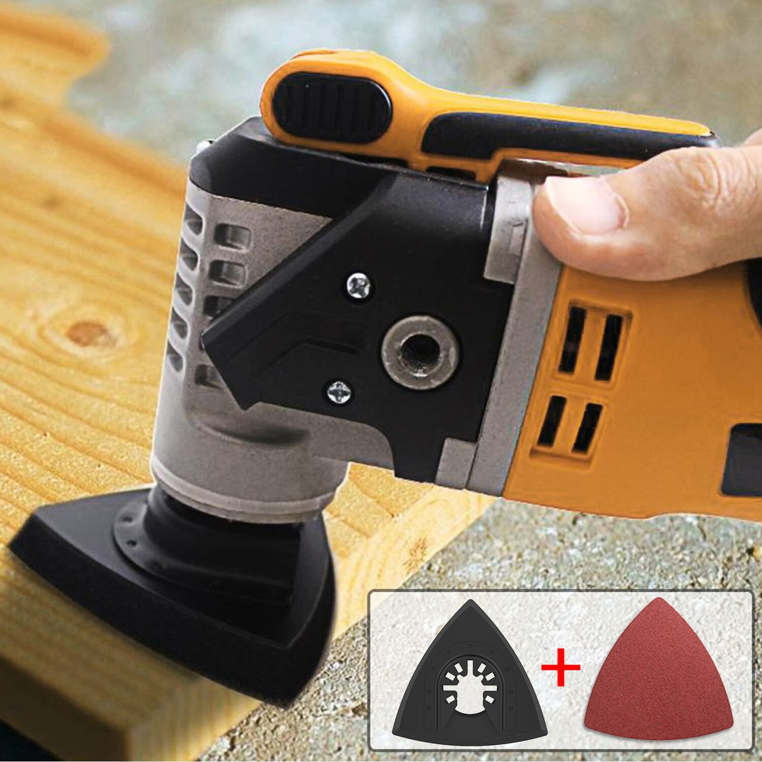 Ensemble de lames de scie oscillantes multi-outil 66 pièces pour outils électriques de rénovateur comme Fein Multimaster,Dremel, accessoires d'outils électriques