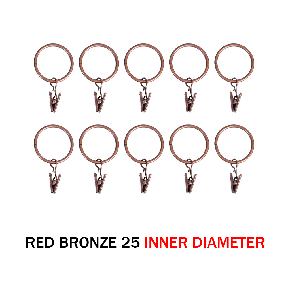 Vorhang Ringe Clips Rostfrei Vorhang Stangen Aufhänger Dusche Vorhänge Clip Teilt Vorhang Ring Schnallen Badezimmer Dekoration Hängen Clip: grün / 103-190cm