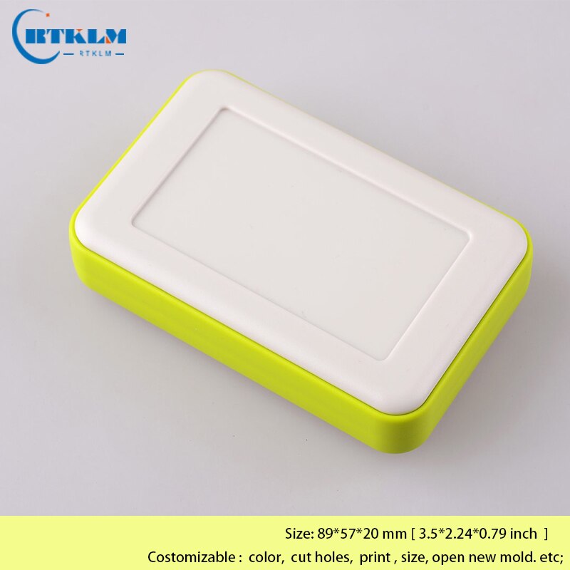 Plastic electronic box handheld plastic enclosure abs diy junction box four colors 89*57*20mm: BMC70013-A4