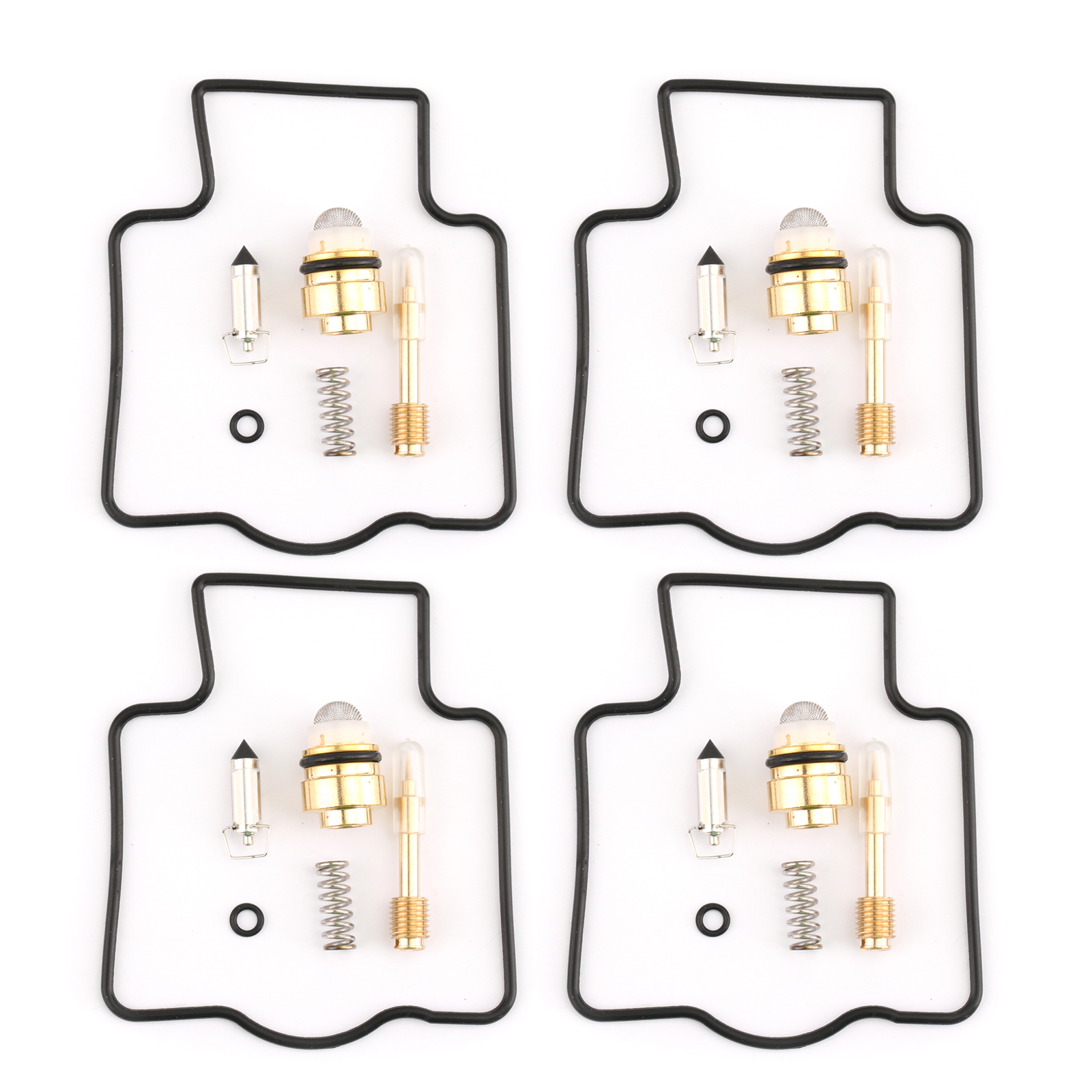 Areyourshop-Kit de reparación de carburador, 4 juegos para Yamaha YZF600R YZF 600 R 2000-2007 2000 2001 2002 2003