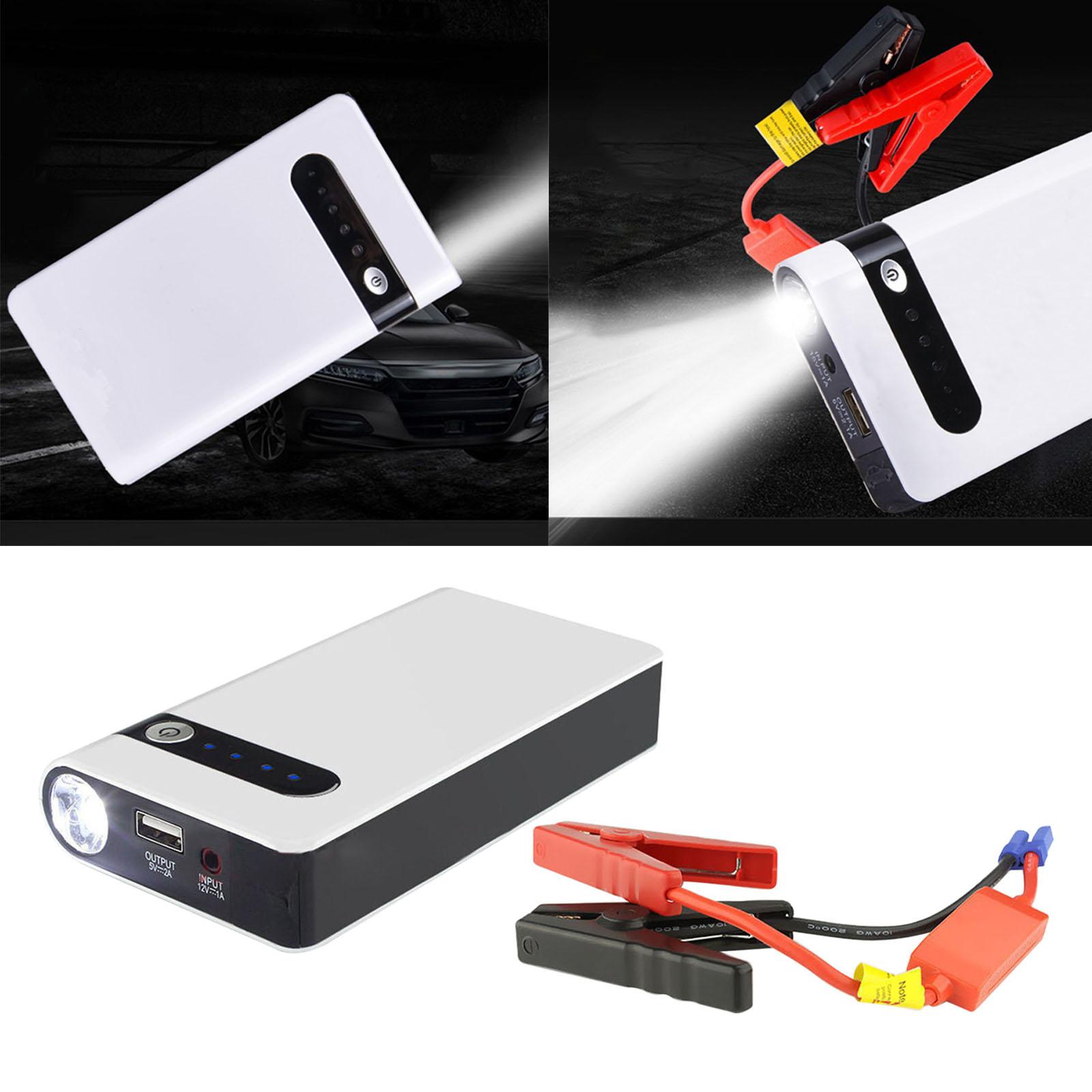 Auto Starthilfe 8000mAh mit LED-anzeige 12V Notfall Starten Energie Auto Batterie Booster für Laptop praktisch psp Tablette