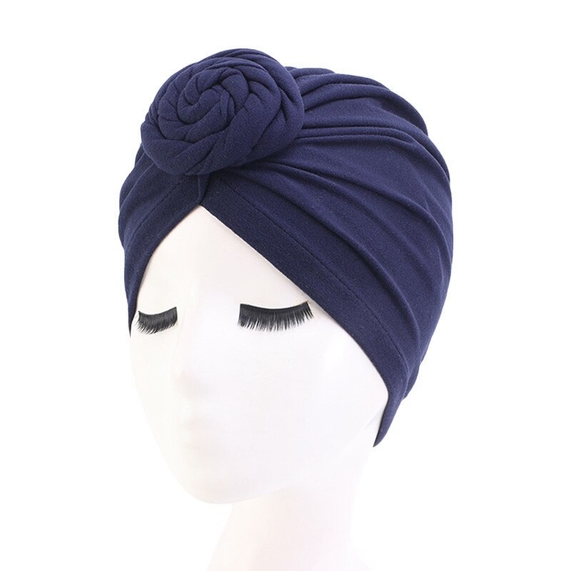 9 Colors Cotton Bonnet Head Hair Caps Styling Cover Wrap Hat Salon Night Hat Natural Curly Double Elastic Bathing Sleep Women: Type 4