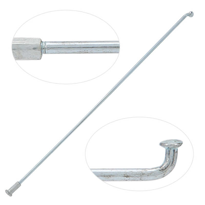 10pcs Bicycle Spoke 13G 2.2mm Bike Spokes Electric Bicycle Stainless Steel Spokes Road Mountain Bike 80/190/220/310mm Nipples