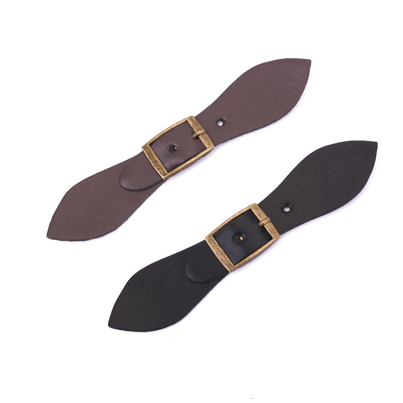 Accessoires de couture en cuir et corne | 10 pièces, boutons à bascule avec boucle métallique, Trench Duffle, manteau de décoration, attache, fournitures de travaux, manuels 12.5c