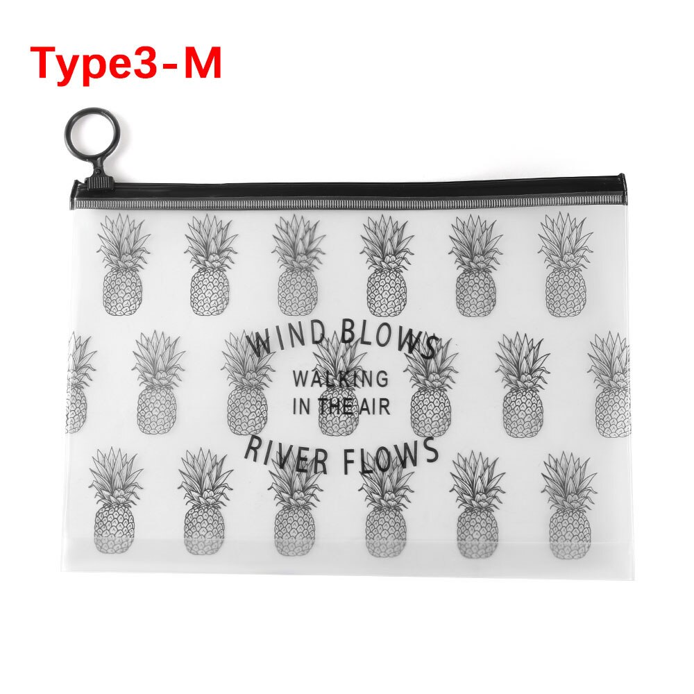Bolsa de cosméticos, herramientas para brochas de maquillaje, estuche de bolígrafo, bolsa de maquillaje transparente, cremallera, soporte de productos de aseo, almacenamiento, Kit de herramientas de maquillaje, 3 tamaños