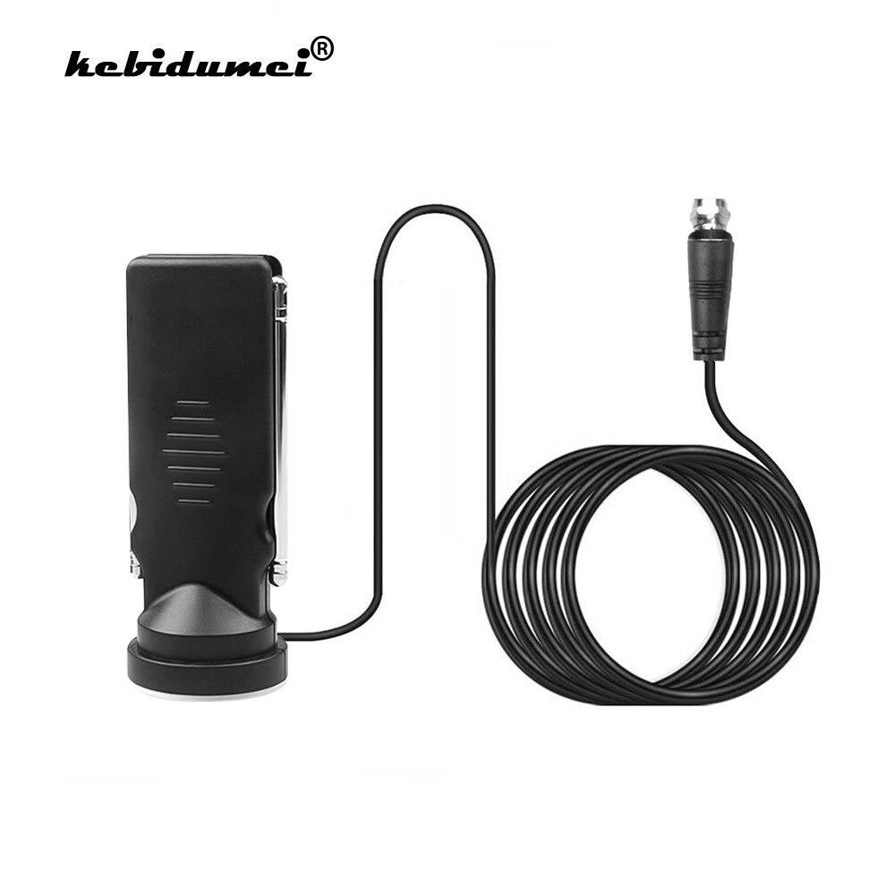 Digital TV Antenna Signal Receiver Indoor 2.5dB For TV Tuner / Digital Television / DAB Radio With Dual Extendable Antenna