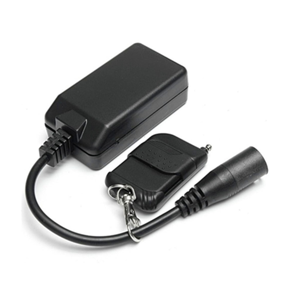 Draagbare rookmachine met 3 pinnen, draadloze xlr-ontvanger, afstandsbediening voor kerst, dj, feest, show, podium, rookmachinecontroller