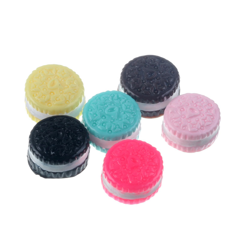 20 Uds. De galletas redondas de resina de 15mm, cabujón, decoración de fondo plano, manualidades, adornos para álbumes de recortes, accesorios Diy: Mixed