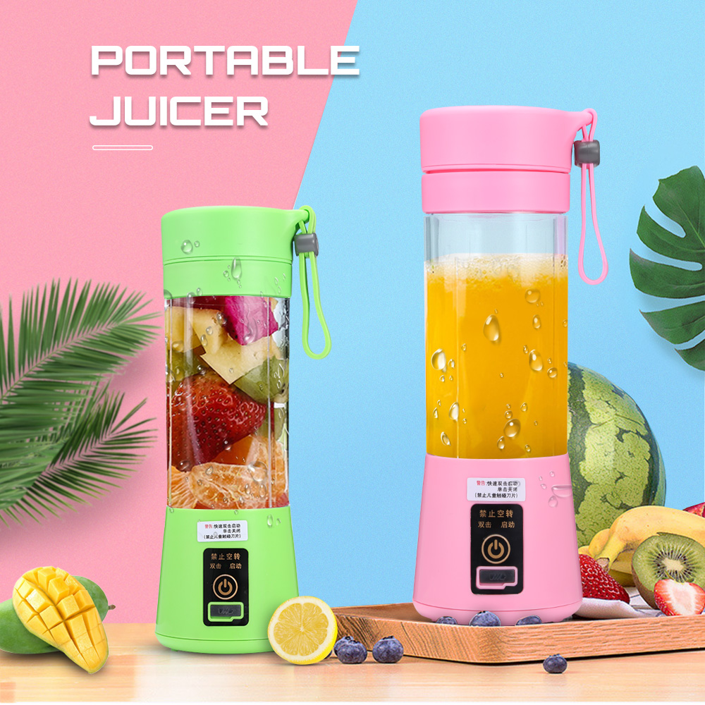 AG Portable blender usb mixer electric juicer machine smoothie blender mini food processor personal blender cup juice blenders