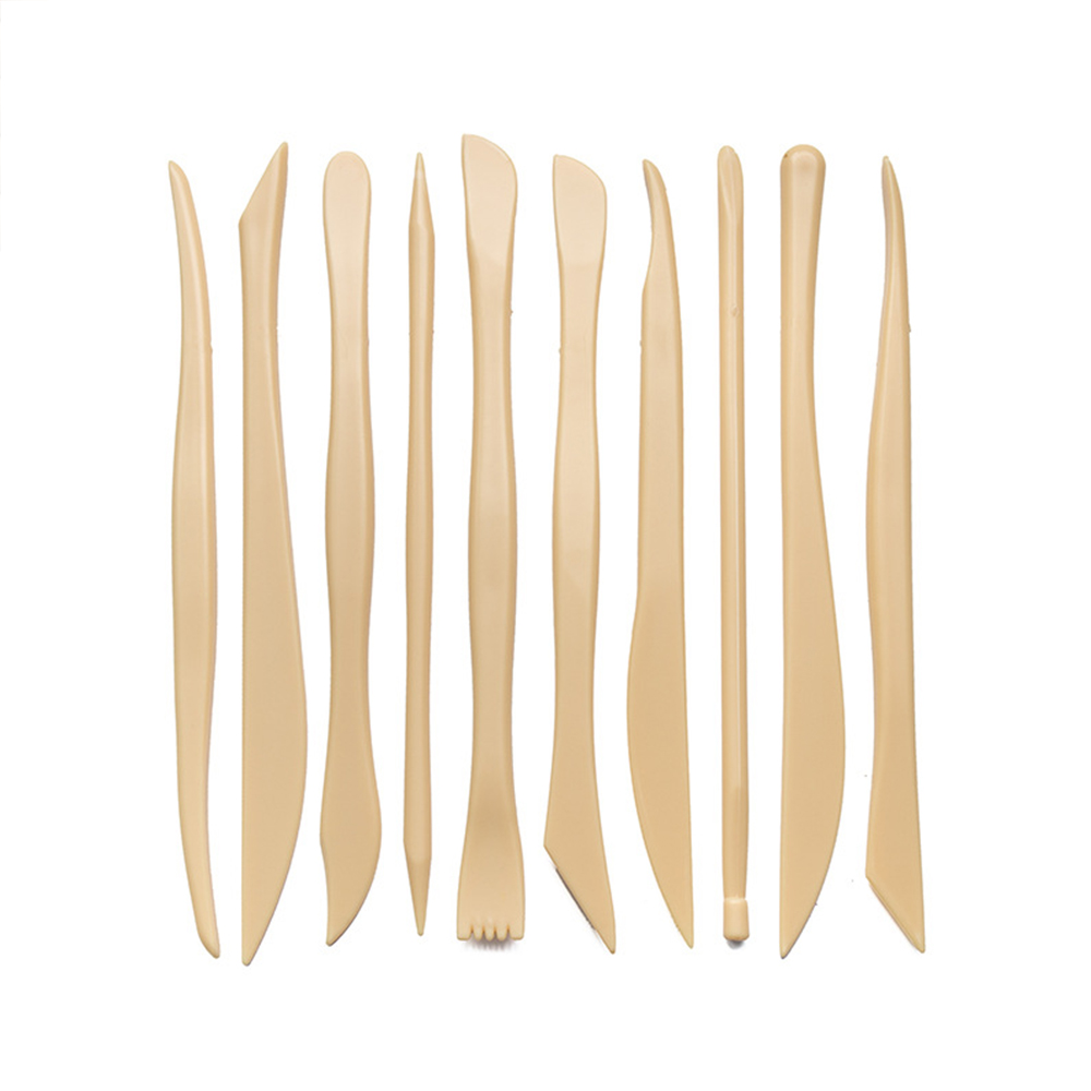 61Pcs DIY Clay Sculpting Tools Set Dual-Ended Modeling Dotting Tools for Carving Pottery Clay Modeling Embossing Art