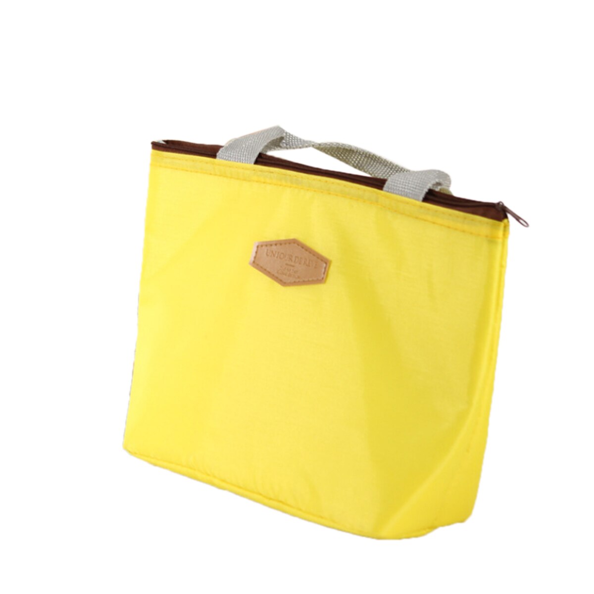 Fiambrera aislante Oxford para mujeres y hombres, bolsa térmica con cremallera