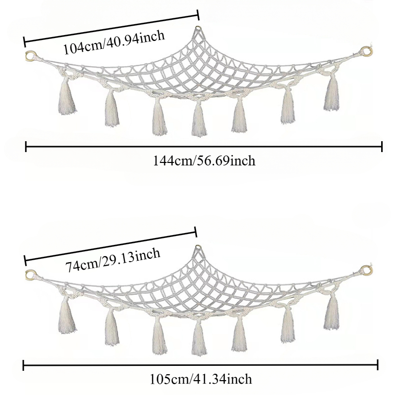 Boho Hangmat Net Speelgoed Opslag Kinderkamer Opslag Decoratie Speelgoed Knuffels Speelgoed Hangmat Net Organiseren Opslag Hangmat