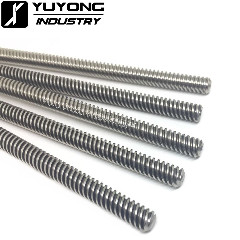 Tr8*8-2p(4 starts) 8mm Metric Acme Lead Screw