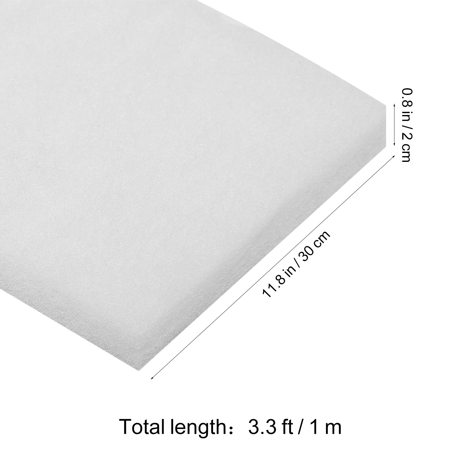 1 Roll Aquarium Sponge Filter Fish Tank Filter Pad Aquarium Filter Media Pond Sponge Filter Roll