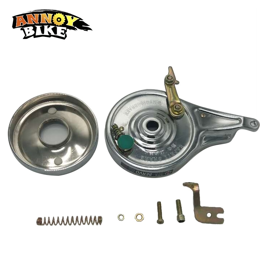 Trommelbrems elektrisk sykkel bakbrems 35mm hull bak trommel 90mm brems universell bakbrems for scooter motor accessary