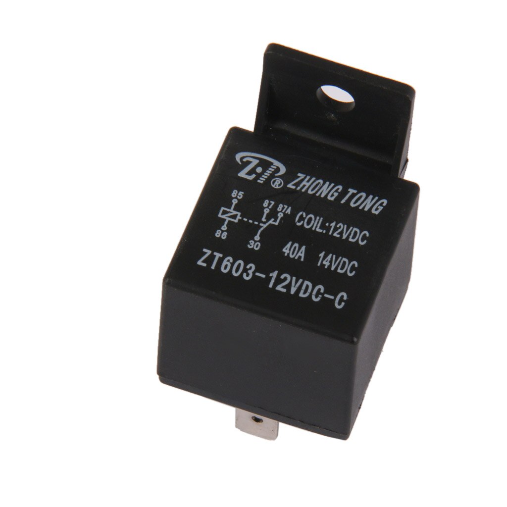 Truck Automotive DC 12V 40A 40 AMP SPDT Relay Relays 5 Pin 5P