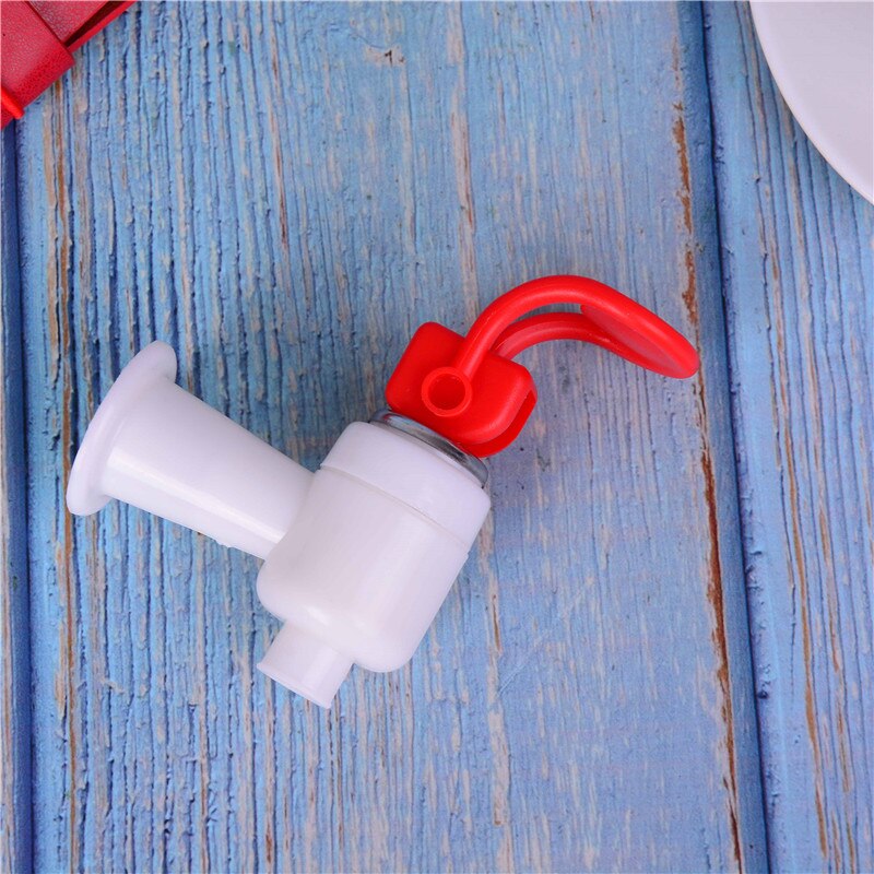 Plastik vand dispenser tryk type vandhane udskiftning af vandhane hjem væsentlige drikke springvand dele bibcocks tilbehør: Rød