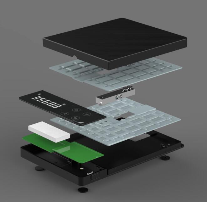 Xiaomi duka atuman es1 0-8kg escala eletrônica digital lcd do agregado familiar multi-função hd backlit escalas de alimentos eletrônicos para cozinha