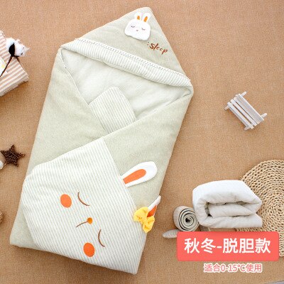 Warm Baby Slaapzak Puur Katoen Slaap Zak Zachte Slaap Zak Anti Kick Quilt Slaapzakken Baby Voor Herfst Winter sleepsack: 2