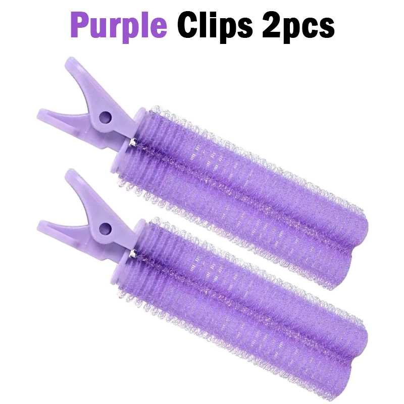 Pinzas esponjosas para raíz del cabello, rulos para el cabello rizado, Culers de espuma, flequillo, pinzas para el cabello esponjosas, juego de rizador, herramientas de peinado para dormir y perezosos: Verde