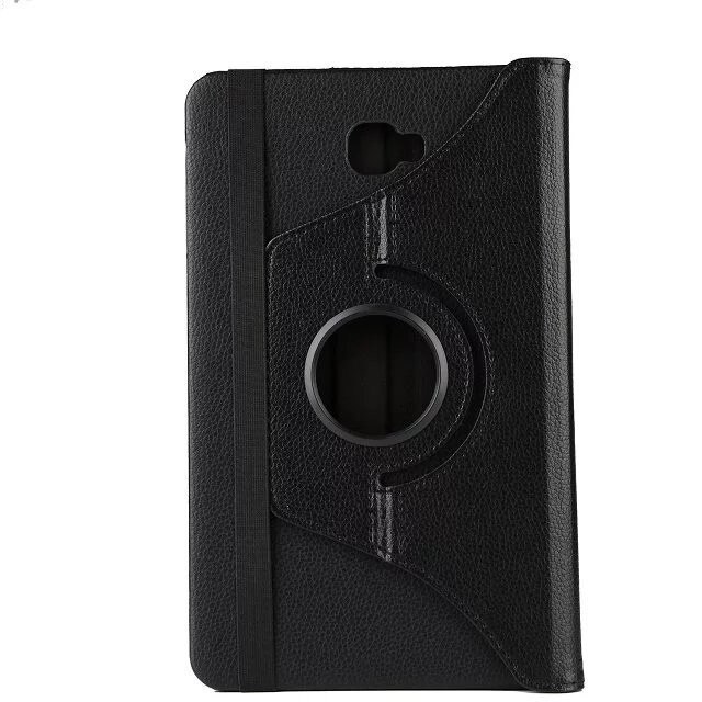 Voor Samsung Galaxy Tab A6 T585 T587 Tablet Case Roterende Stand Cover Case Voor Funda Tablet Samsung Galaxy Tab Een 10.1 T580 Case: Black