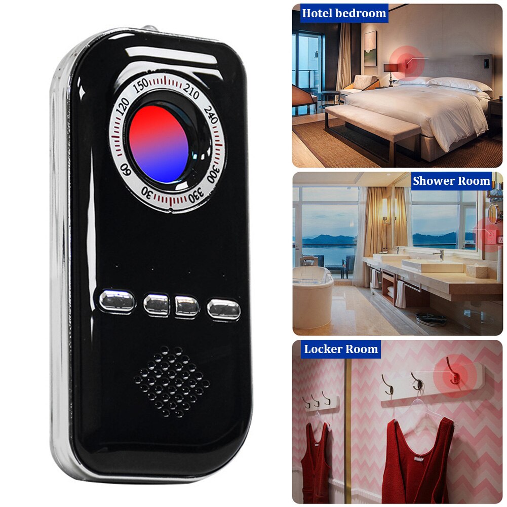 Proteção de privacidade acampamento anti roubo mini portátil app controle caminhadas usb recarregável sistema alarme infravermelho detector bluetooth