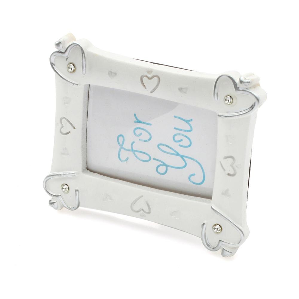 12 Carta del posto Cornici per Foto di Nozze cornice Segnaposto Titolari Vintage ▾ Oro Argento Da Tavolo Numero cornici bambino Showe Bomboniere E Ricordini: Hearts