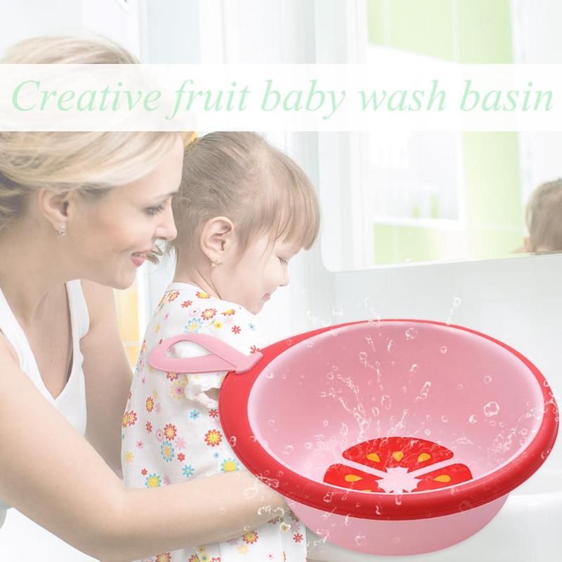 Lavabo Portable en Silicone coloré | Bassin pour bébé, Base épaisse, dessin animé lavabo Portable pour bébé