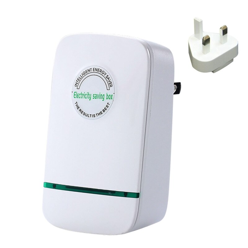 Ahorrador de energía para el hogar, enchufe de ahorro de energía Industrial, ahorro de energía y alta eficiencia, 90V-250V, 1 unidad: UK Standard