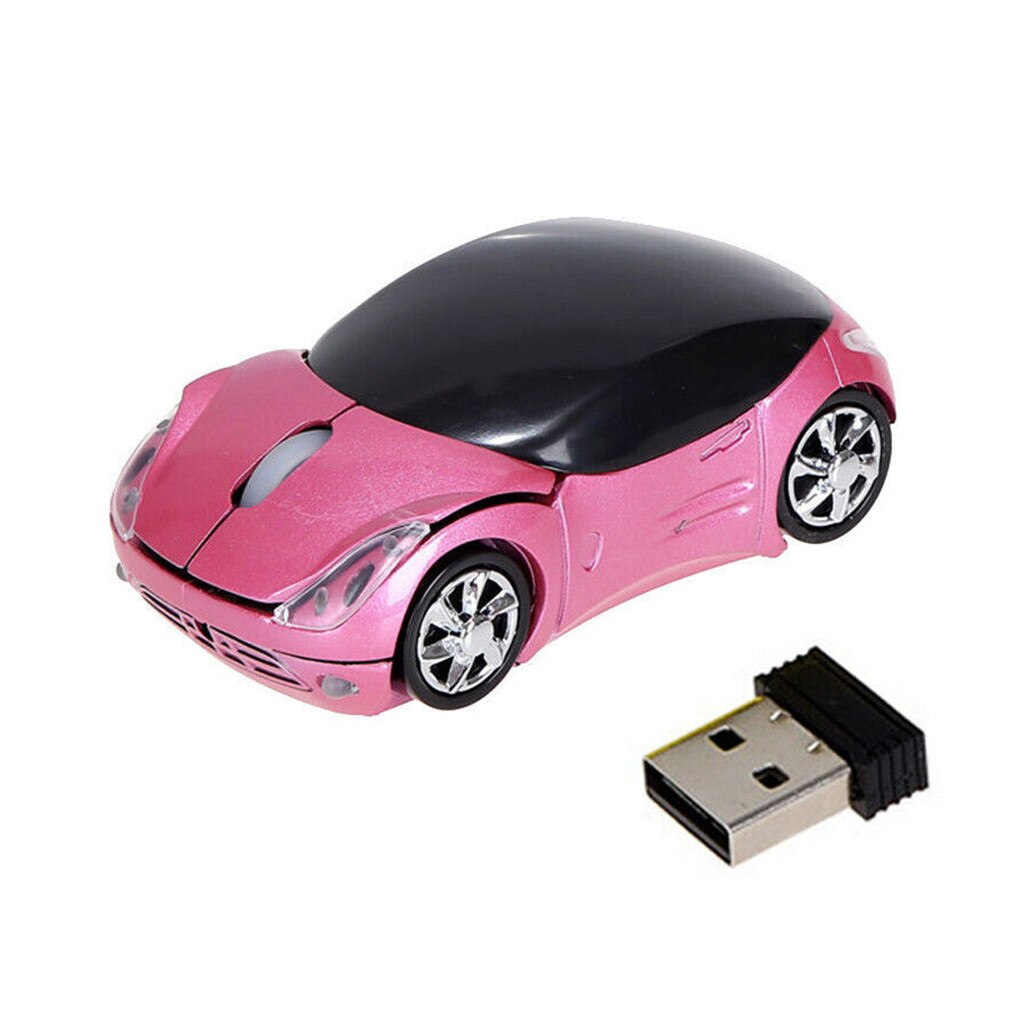 Binmer Wireless Mouse 3D Car Flexibly 2.4GHz 1600 DPI USB Receiver Mini Mice Optical Gaming Mouse For PC Laptop19APR8: PK