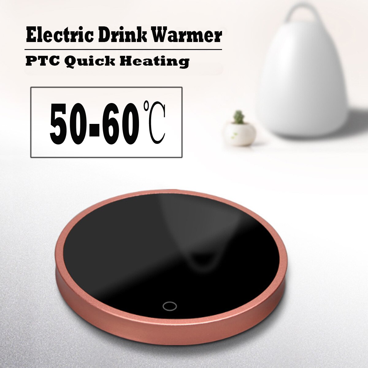 Electric Cup Heating Mat Warmer Cup Mat Pad Electric Tray Coffee Tea Drink Warmer Cup Heater Beverage Mug Pad Office