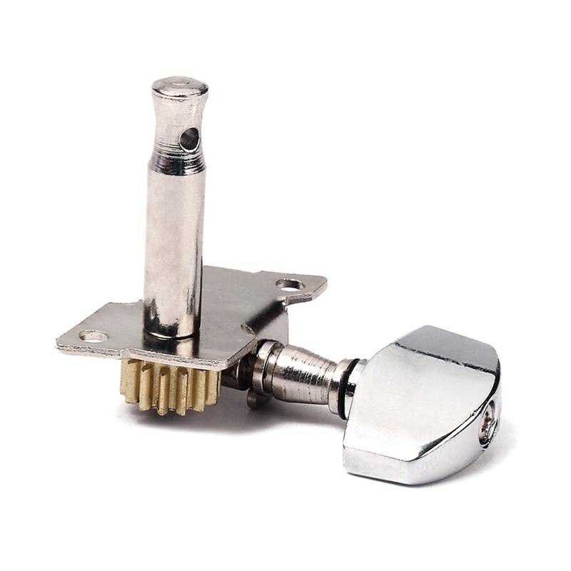 4 stk holdbare tuning pinde 2l 2r lukkede metal premium stemme pinde til klassisk ukulele