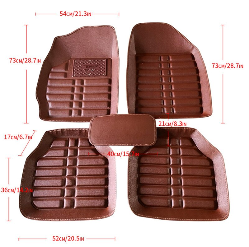 Auto vloer Voet mat Voor Subaru forester XV Tribeca Legacy Outback Impreza waterdichte accessoires auto