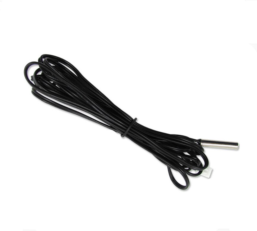 Sensor de temperatura NTC a prueba de agua 20K B3950 1% precisión termistor NTC 20K B3950 1% NTC20K-3950 de controlador de temperatura negativa