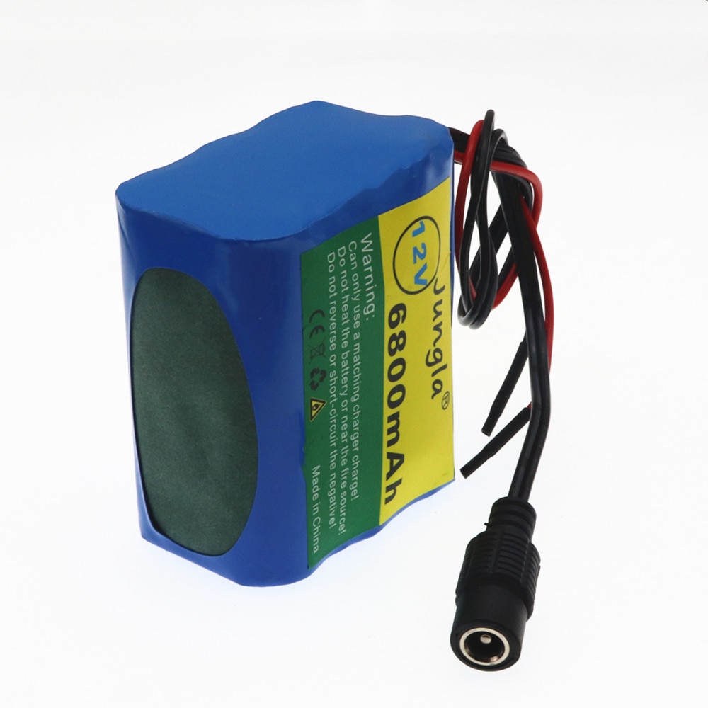 100% originele 12V 6.8Ah 6800mAh 18650 Oplaadbare batterijen 12V met BMS Lithium batterij Bescherming Boord