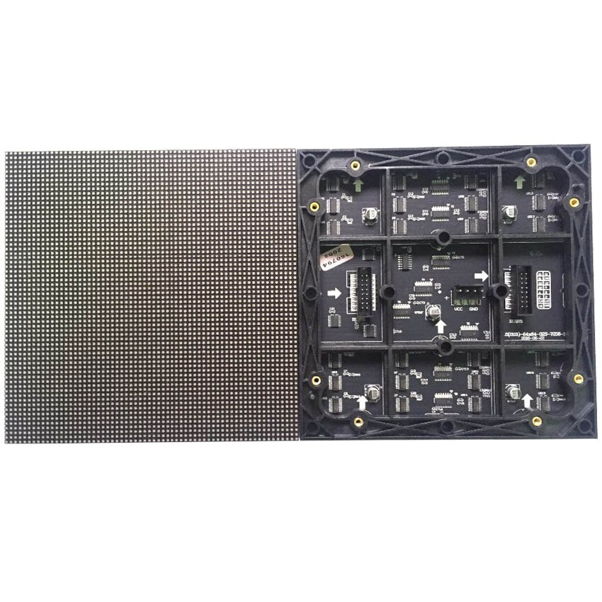 Led-panel 160*160mm p2.5 1/32 scanning smd 2121 64*64 pixels 3 i 1 rgb fuldfarvet led-modul til indendørs led-skærm skærmvæg